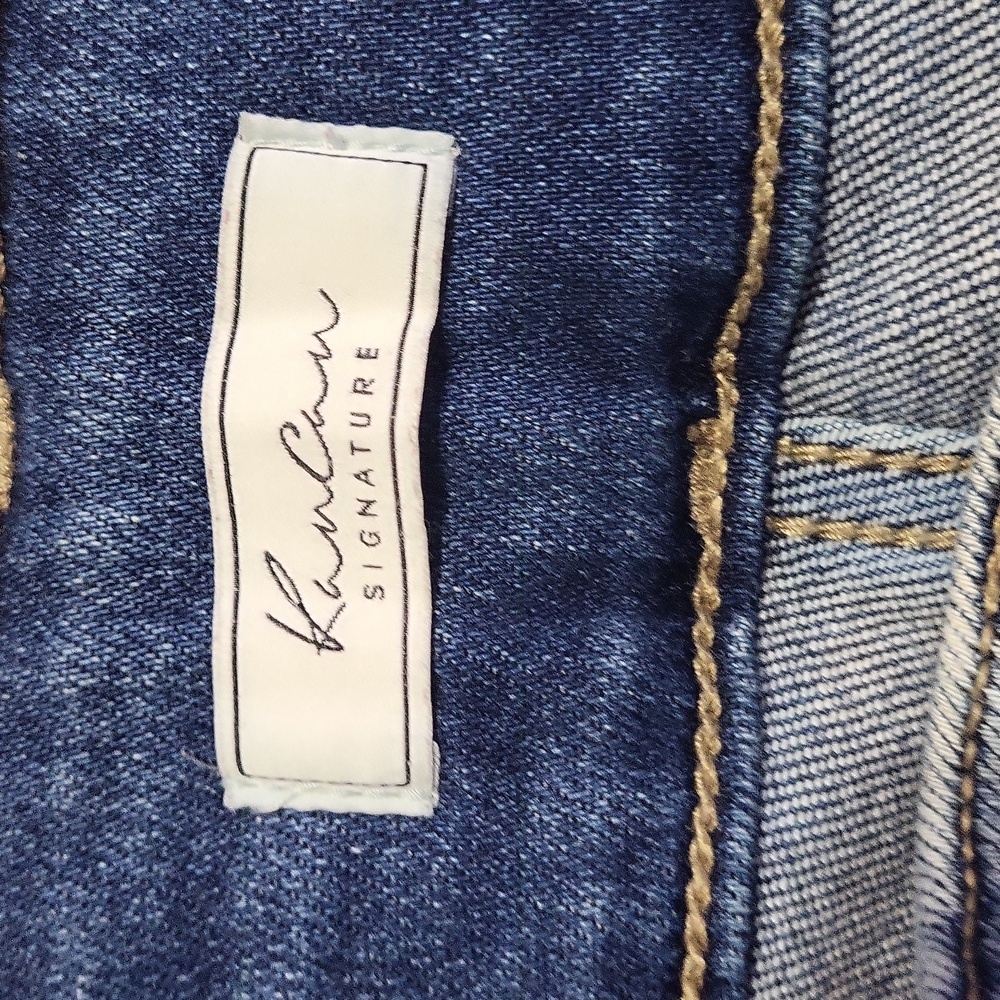 KanCan Dark Blue Flare Jeans - Picture 5 of 10